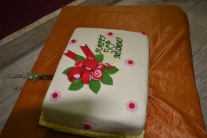 Mum's birthday cake(28/08/2012)